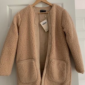 Beautiful reversible dusty pink coat